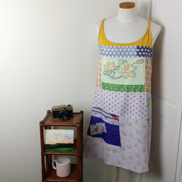 patchwork sundress